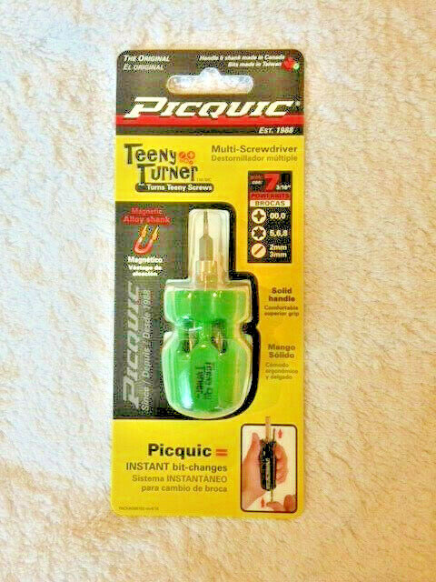 PICQUIC MULTIQUE / TEENY TURNER Screwdrivers – Gecko Green