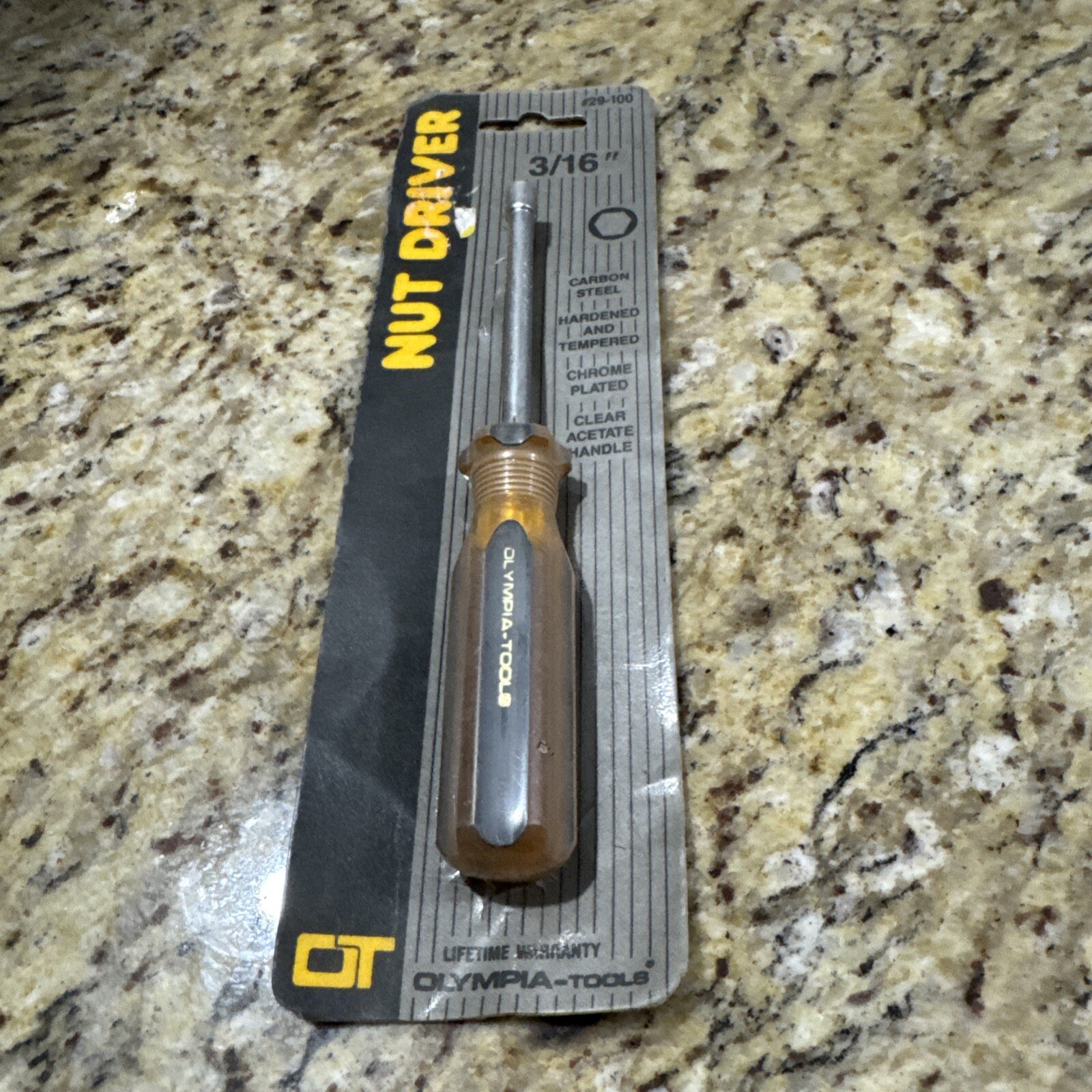 Nut Drivers OPYMPIA Tools 3/16” New 3/16 Carbon Steel#29–100 See Pictures