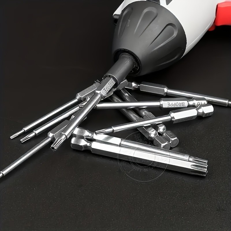 11-Piece Torx Screwdriver Bit Set – Multi-Size (T6-T40) for Vehicle Maintenance