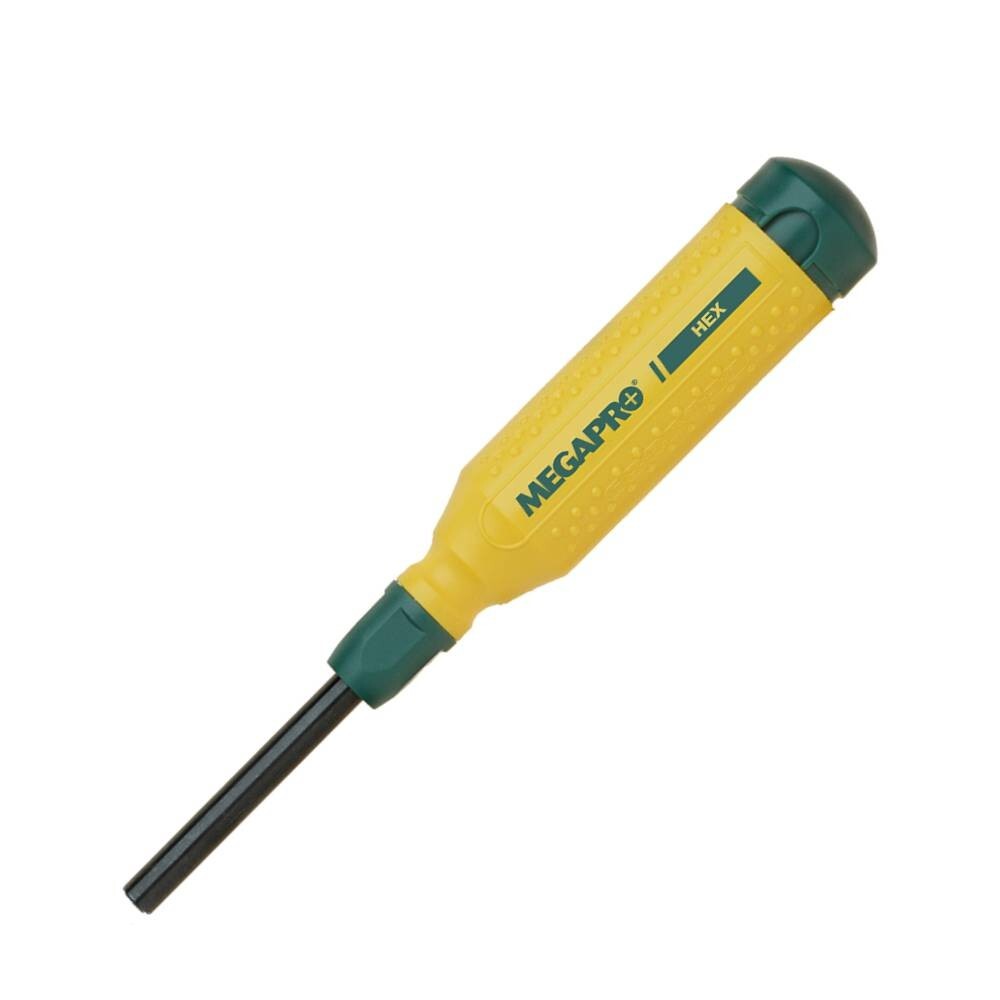 Megapro Hex Multi Bit Screwdriver 15in1 151HX 2-6mm 3/32-1/4 Hex Key Wrench Bit