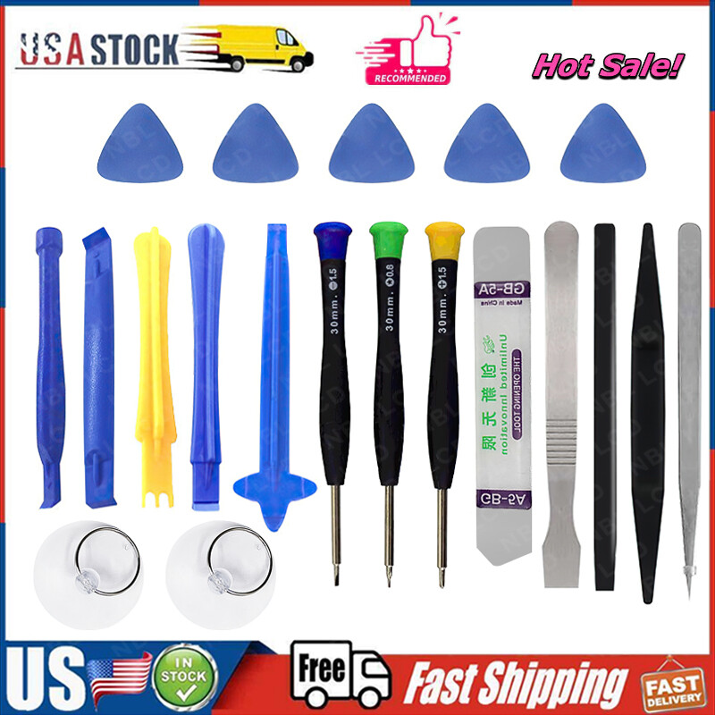 20in1 Screwdrivers Repair Opening Pry Tools Kit Set For Cell Phone PC Tablet PSP