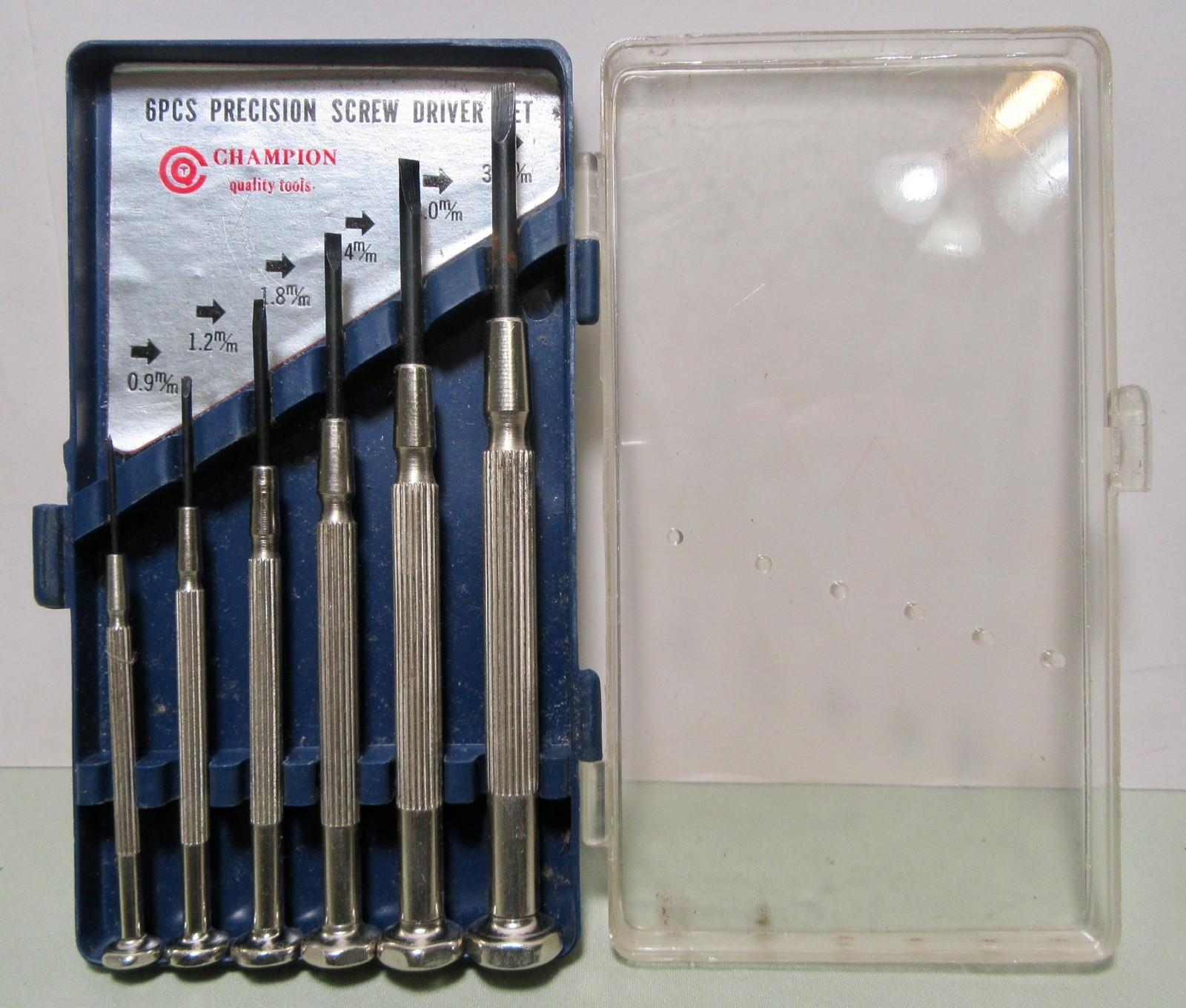 Champion Quality Tools 6 Piece Precision Screwdriver Set with Case