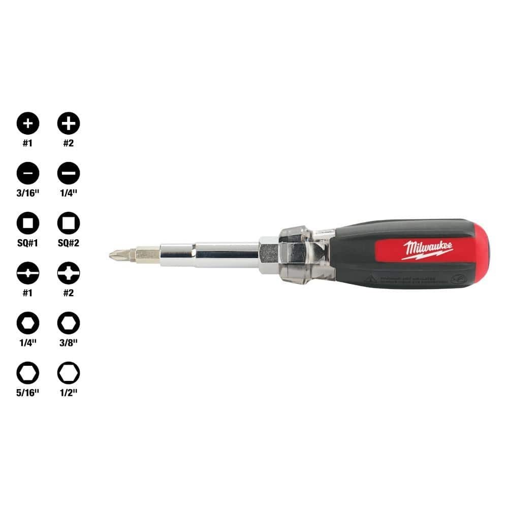 Milwaukee 48-22-2880 13in1 Cushion-Grip Screwdriver with ECX