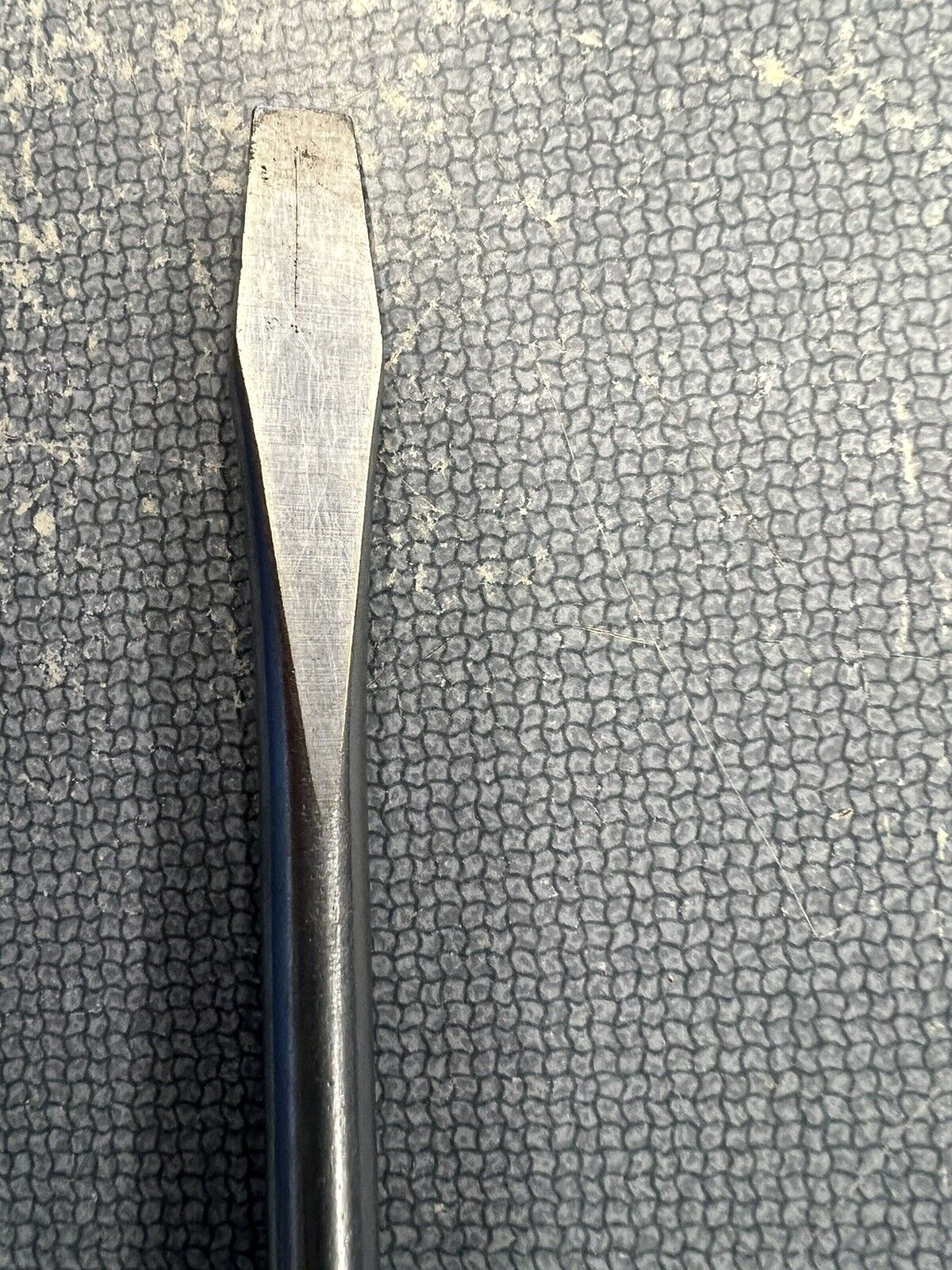 Vintage Mac Tools Hard Clear Handle Flat/Slotted 3/8″ Tip 6″ Shaft Made in USA