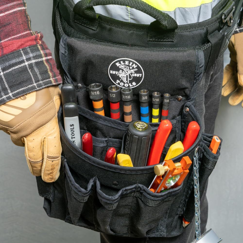 Klein Tools 6 Piece Magnetic Nut Driver Set with Ratcheting Handle