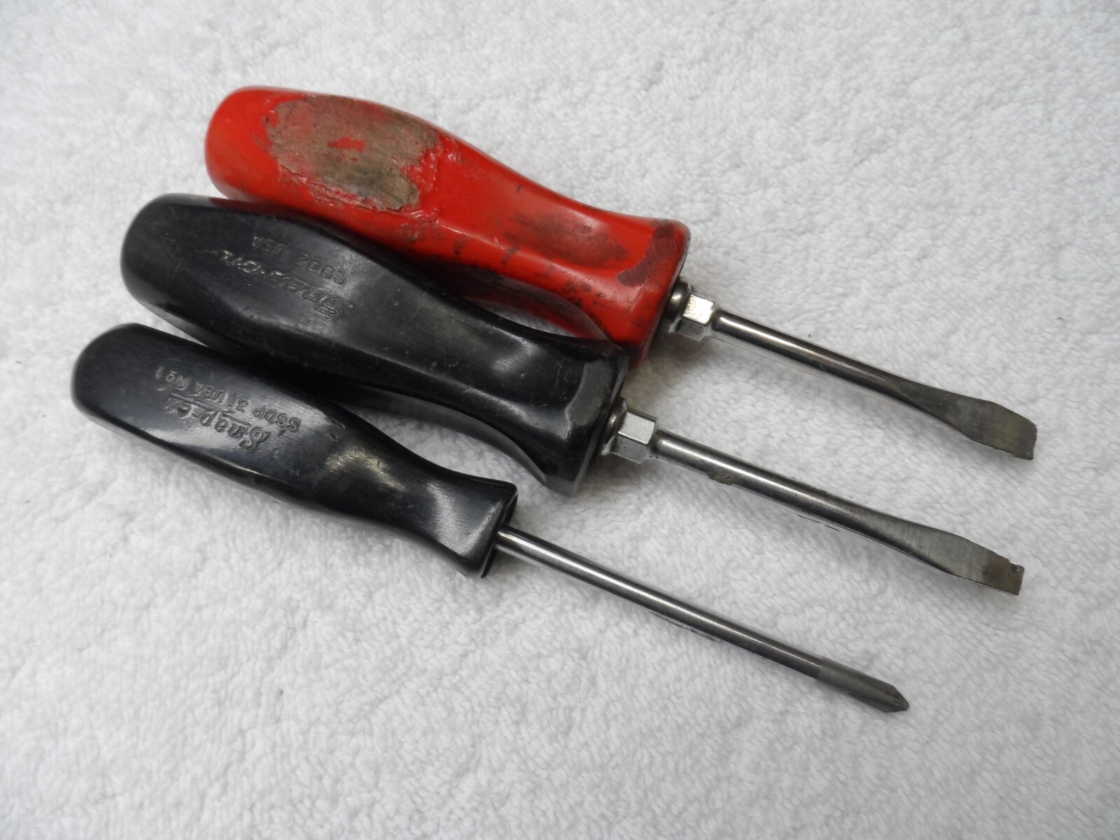 Snap-On Phillips Slotted Screwdriver Set USA (Black/Orange) 3 pcs