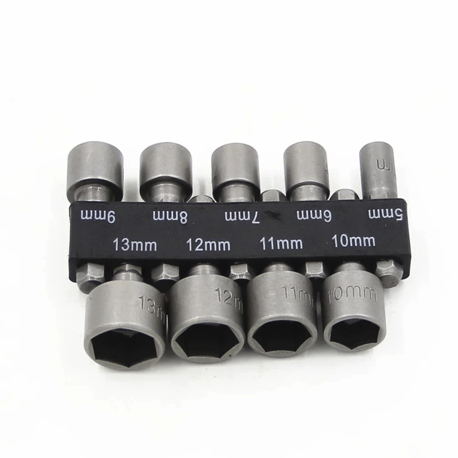 1pc Hex Socket Driver Extension Bit Set CR-V Steel Power Tool Accessory – NEW
