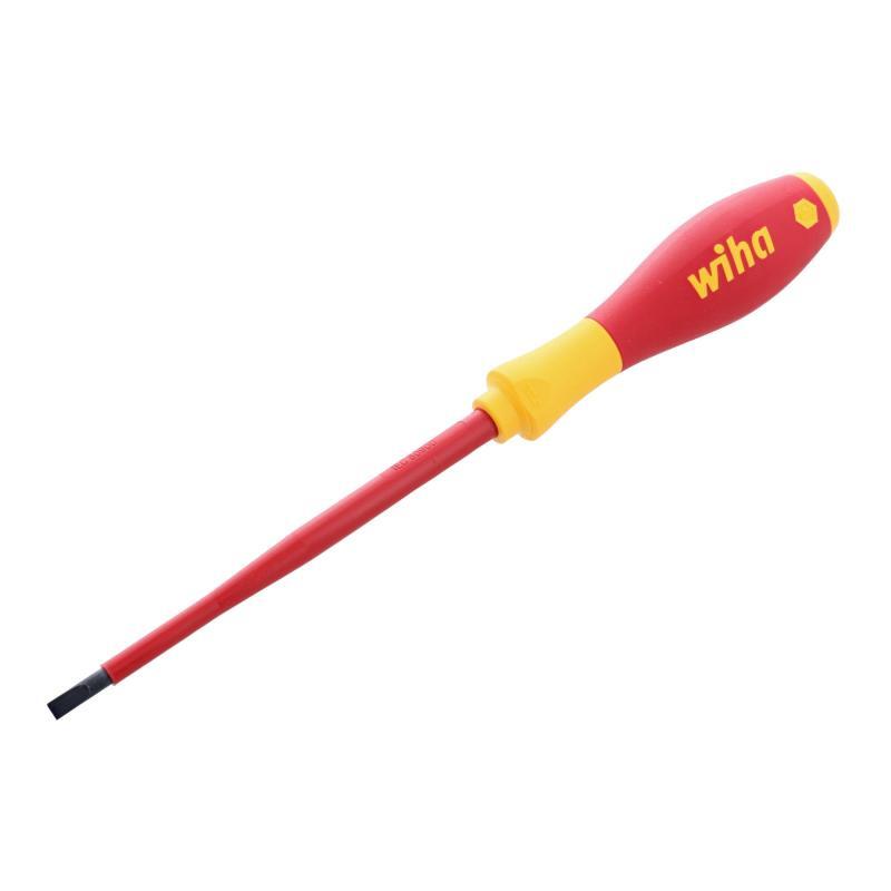 Wiha Tools 32024 SoftFinish Insulated Screwdrivers – 4.5 x 125 mm