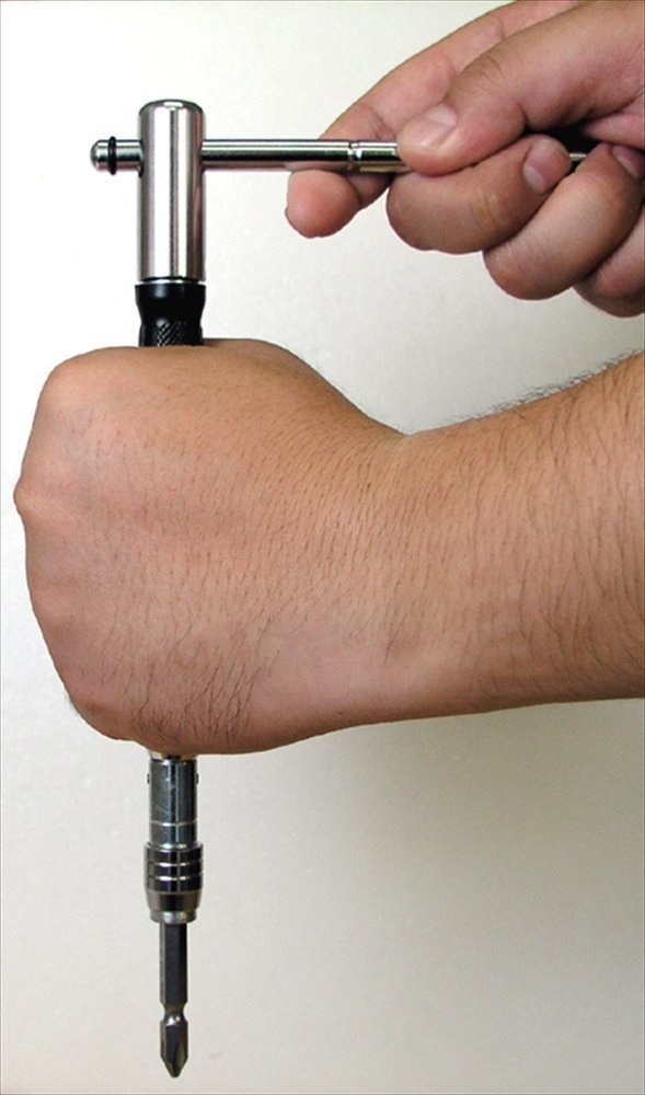 SUNFLAG 1/4″ SHANK ROTARY ACTION GRIP 7150