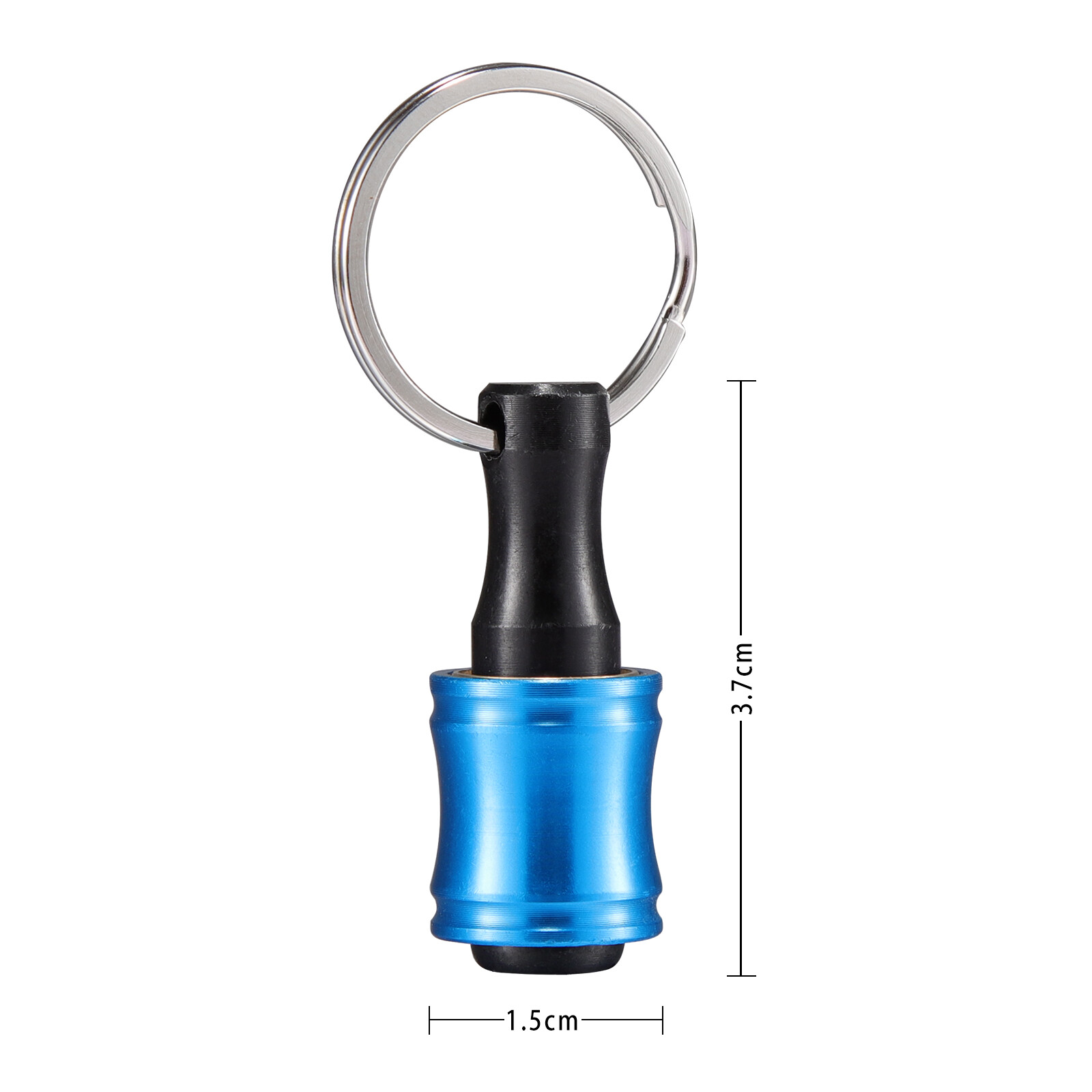 7Pcs 1/4″ Screwdriver Drill Bit Holder Bits Set Hex Shank Quick Release Keychain