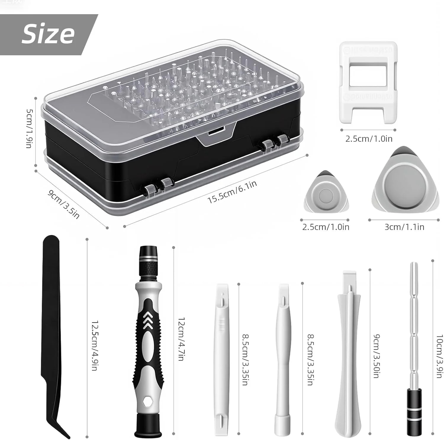 115-in-1 Precision Screwdriver Set, Micro Magnetic Repair Tool Kits,Mini Screwdr
