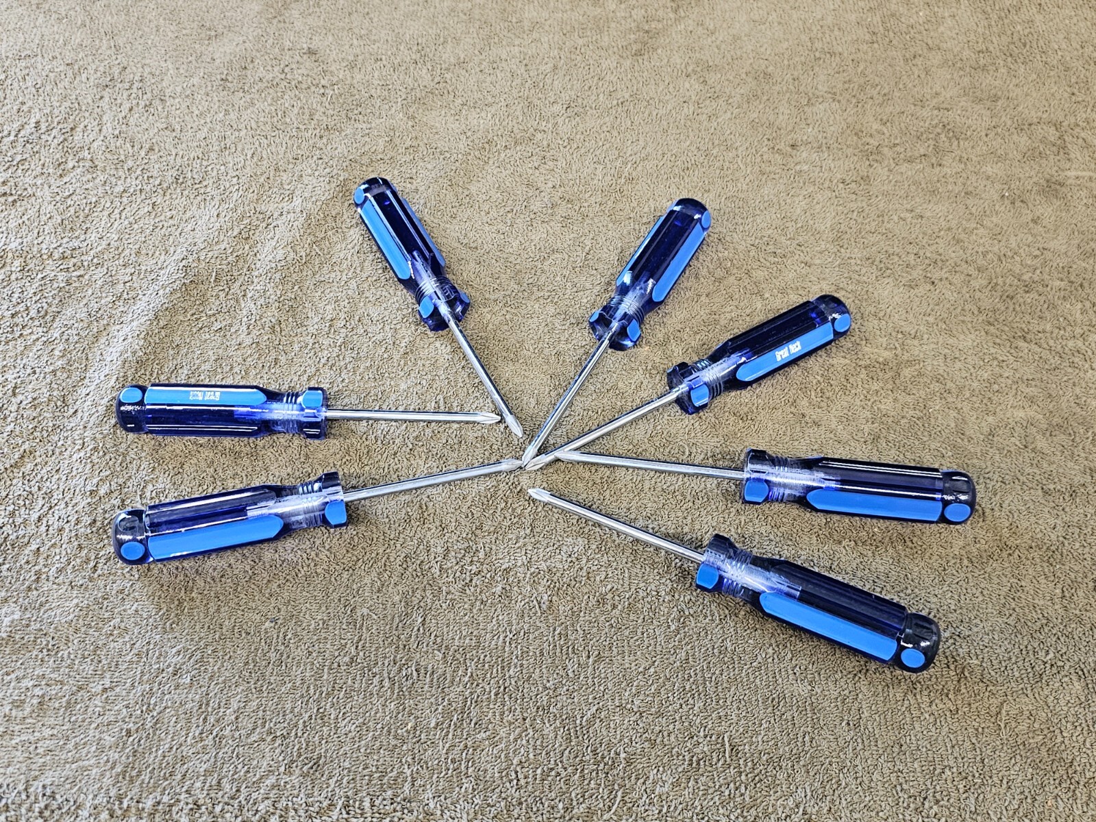 7 Great Neck Phillips Head Screwdriver Screw Driver 6.5″ length SAE Standard Lot