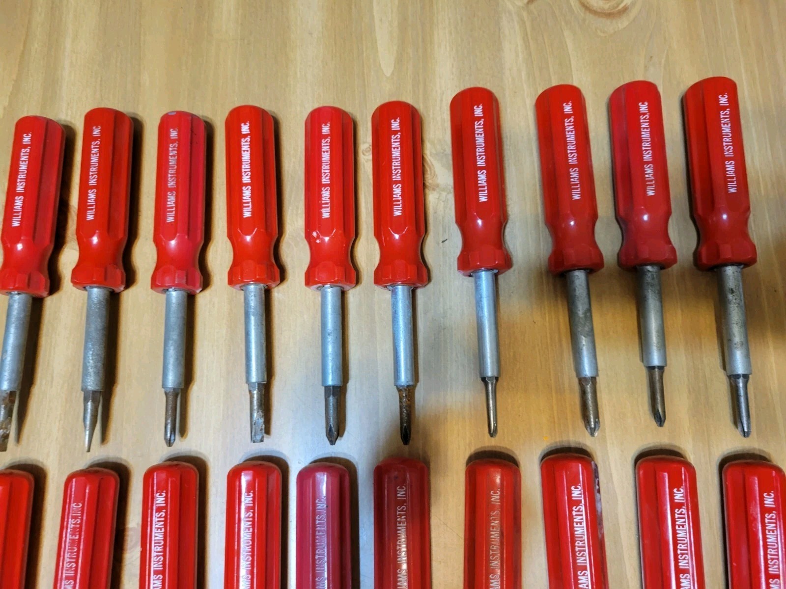 4 In One Lot Of 30 Like Jamestown USA Multi Bit Screwdriver Williams Instrument