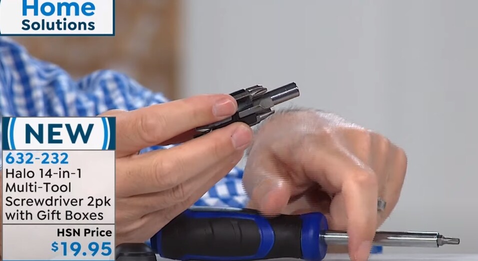 14 in 1 Multi Tool Screwdriver HALO 2 pack All in one Home Solution screw driver