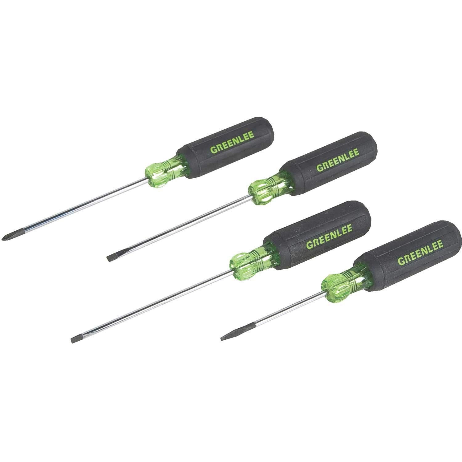 015303c Miniprecision Screwdriver Set 4 Piece Silver