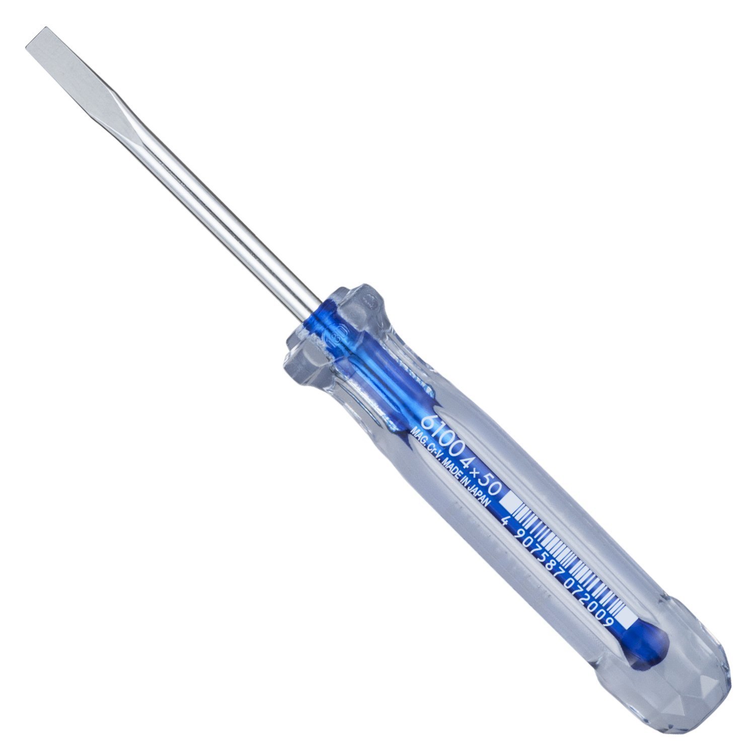 VESSEL CRYSTALINE Screwdriver Thin Shank Type -4,+0,1,2, 50-250mm No.6100