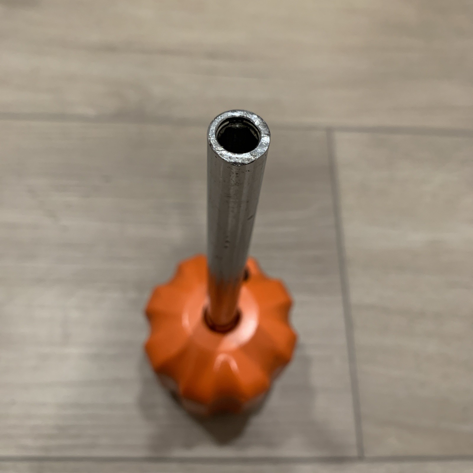 Super Versatool Palm Driver Handle Orange Knob Stubby Screwdriver Bit Holder USA