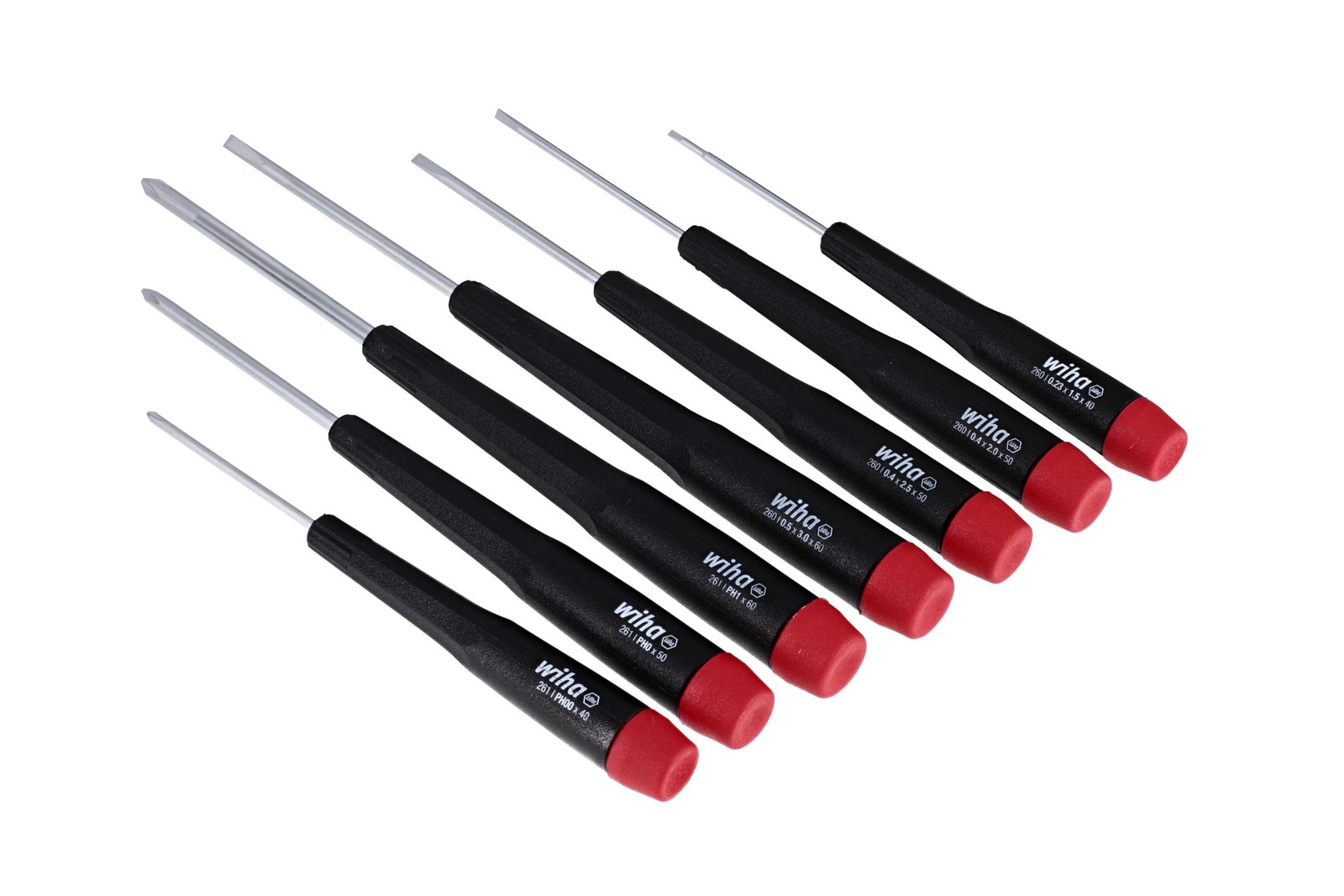 7 Piece Precision Screwdriver Set Slotted Phillips Mini PicoFinish Handles Elect