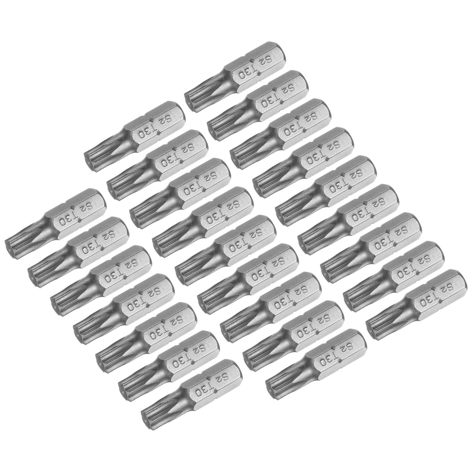 25pcs Torx Bits 1/4″ Magnetic Screwdriver T30 Screw Driver Bit S2 Alloy Steel