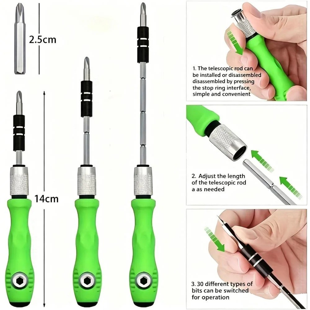 Precision Screwdriver Set 32 in 1 mini magnetic Screwdriver Set maintenance HO