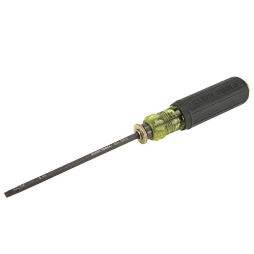Klein Tools 32751 Screwdriver with Adjustable Length 4 to 8-Inch, Made Black