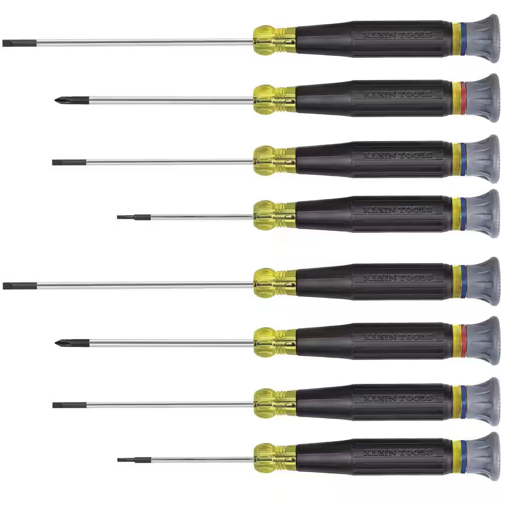 Precision Screwdriver Set, Slotted, Phillips, and TORX 8-Piece