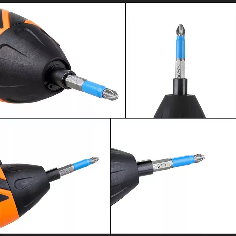 7Pcs PH2 Screwdriver Head Drill Bit Hex Shank Magnetic Non-Slip Electric Tools