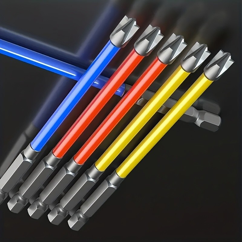 Electrician Phillips Screwdriver Bits – Magnetic S2 Steel for Electrical Repairs