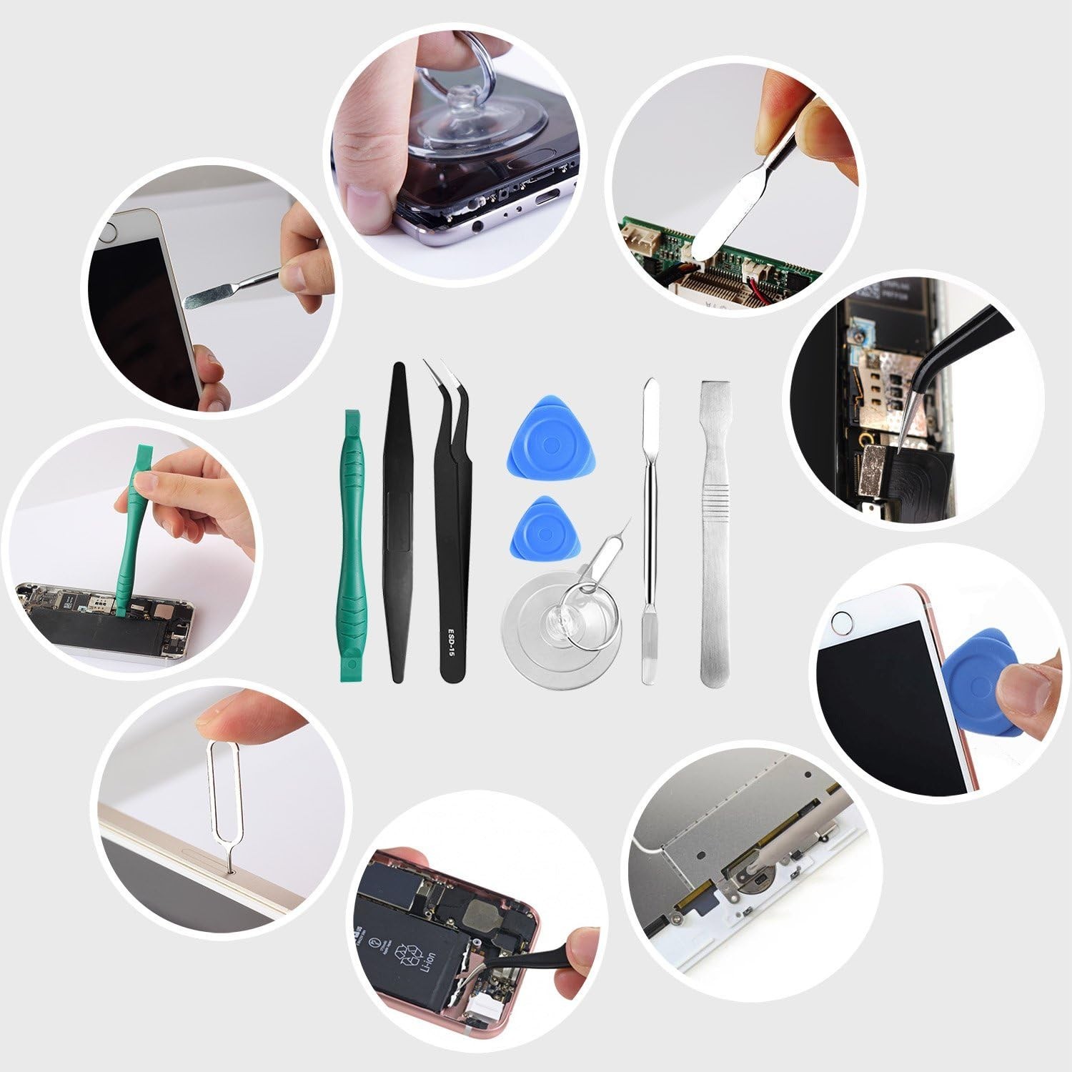 21Pcs Precision Screwdriver Set Magnetic, Repair Tools Kit for Fix Phone/Iphone,