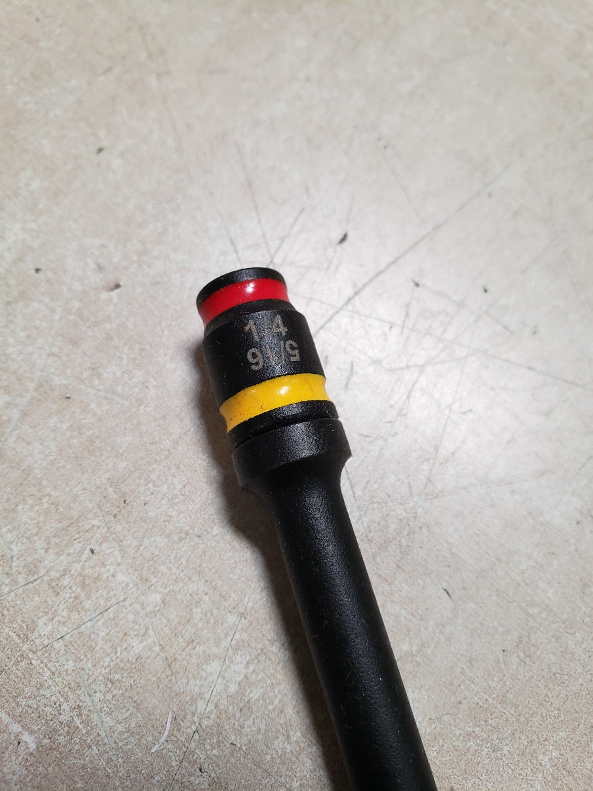 Malco MSHXLC C-Rhex Reversible Magnetic Hex Nut Driver 6 L x 1/4 and 5/16 in.