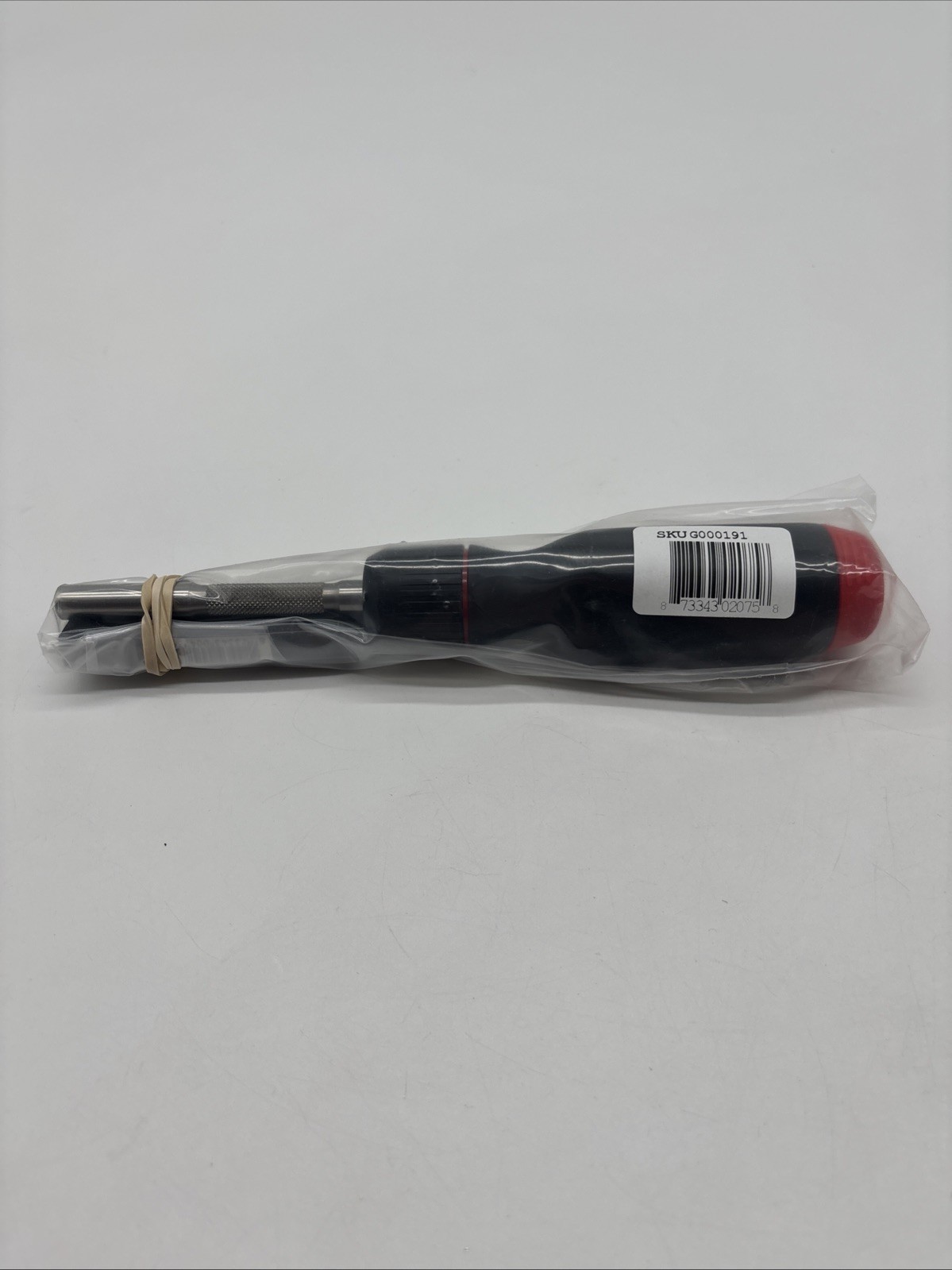 LTT Linus Tech Tips Multi-Bit Black/Red W/ Silver Shaft Ratcheting Screwdriver