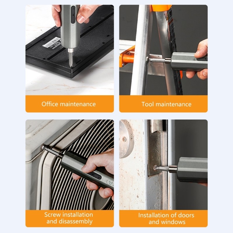Efficient Cordless Electric Screwdriver 2000mAh Battery For Everyday Projects