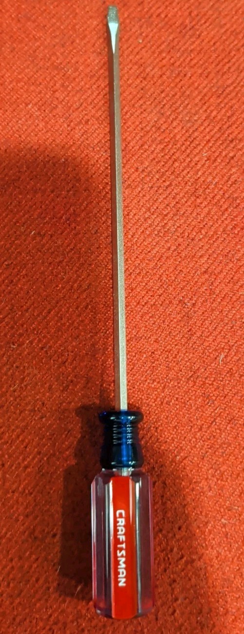 Craftsman Cmht65019 Flat Head 1/8 Inch, 9 Inches Long