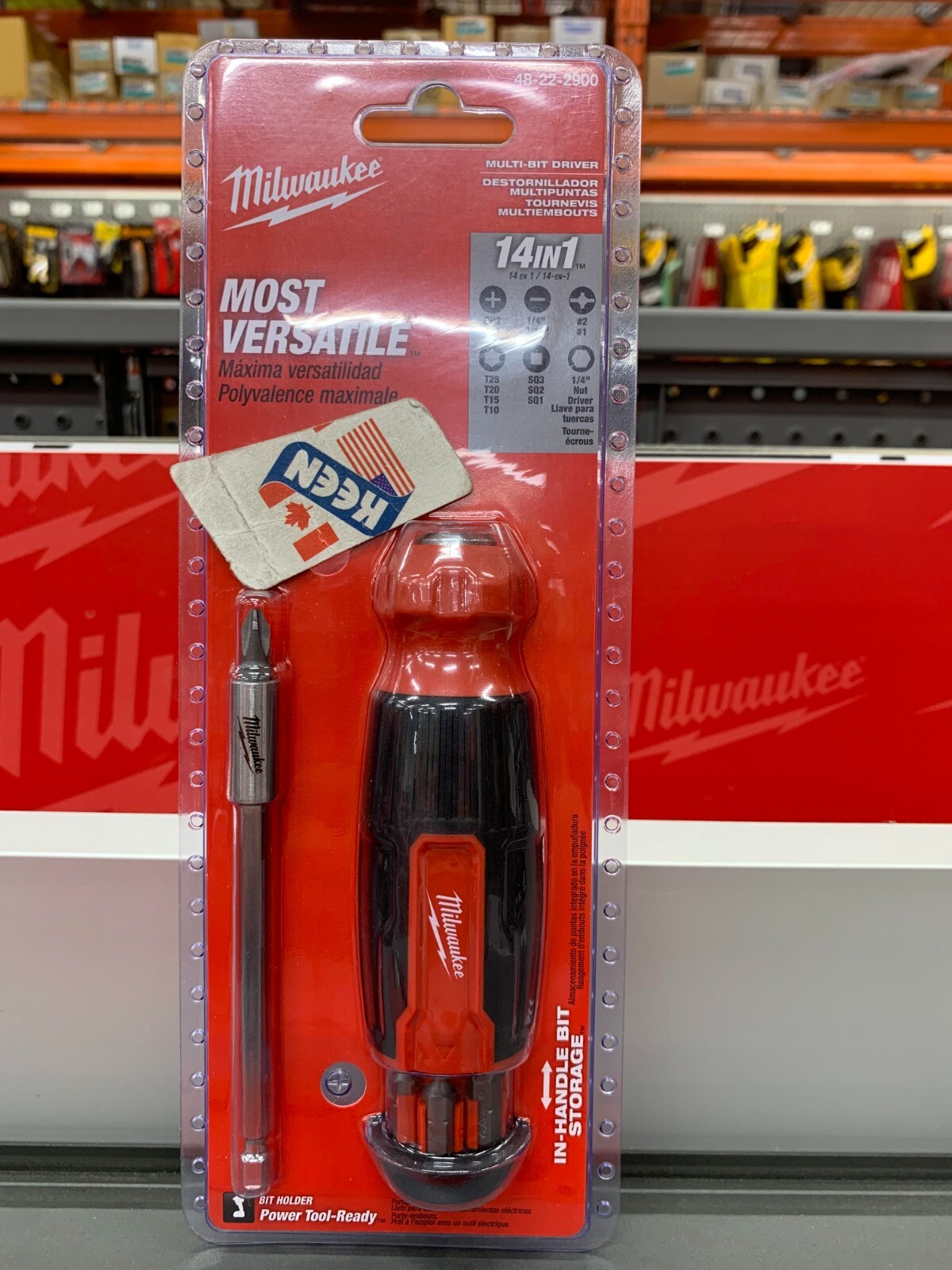 Milwaukee CANADA 14-in-1 TORX Multi-Bit Screwdriver