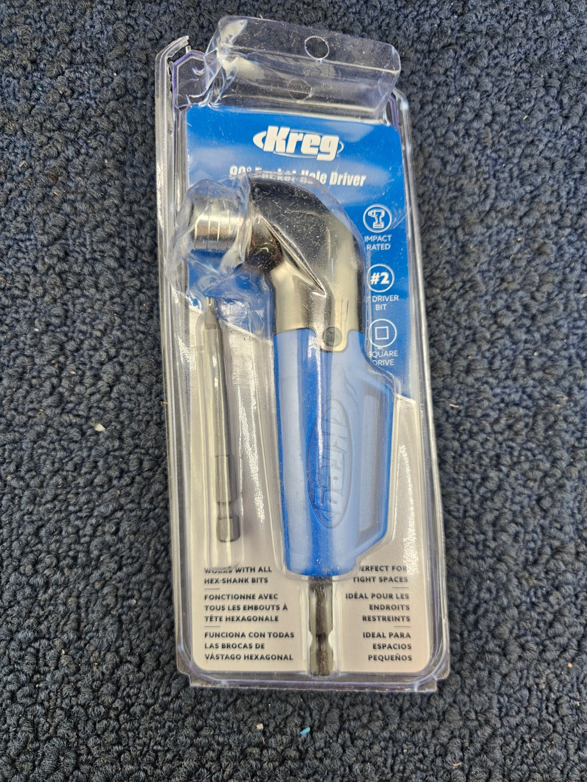 KREG KDRV-90DG: 90-Degree Pocket-Hole Driver Drill Woodworking