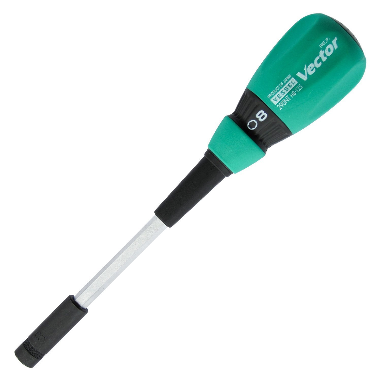VESSEL Vector Nut Driver Across Flats 5mm – 14mm 125mm No.B-290NT made in Japan
