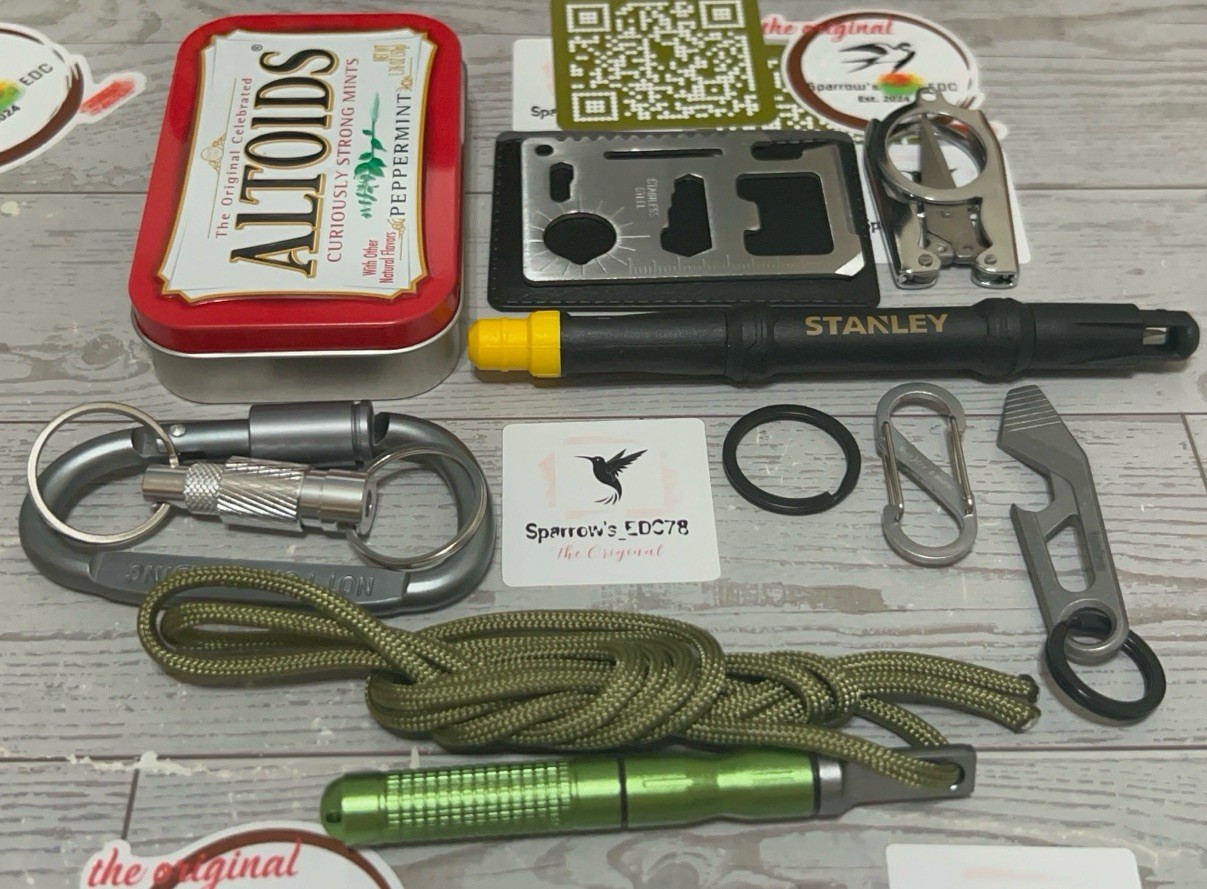 Sparrow’s / Altoids Mini EDC Container Starter Tools Kit