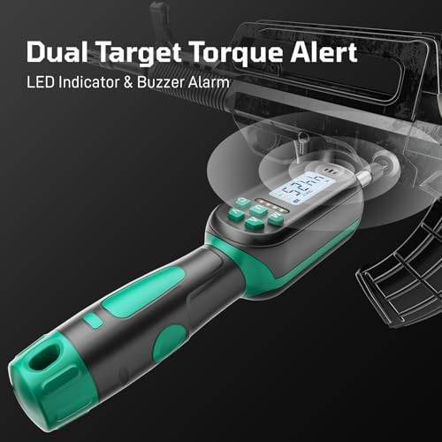 Digital Torque Screwdriver Set – Adjustable 3.54-70.81 in.lb, Precision Wrench T