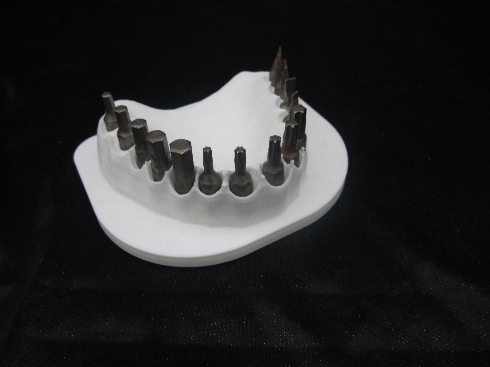 Screwdriver Bit Holder Novelty Bits for Teeth (Bits not Included)
