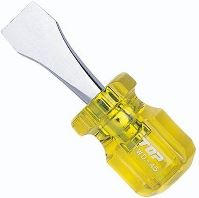 TOP TWD-45 Flat Head Screwdriver, Size 01:45, 0.7″ Head, Plumbing Maintenance, L