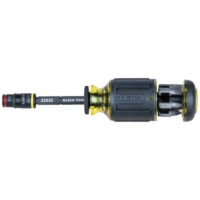 Klein Tools 85515HD Flip Socket, Mini Ratchet and Multi-Bit Driver Set, 3 Pc.