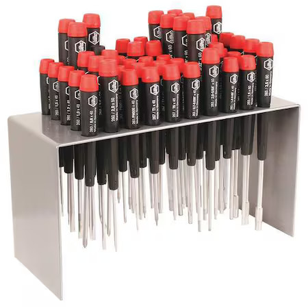 Wiha 92190 Precision Screwdriver Set, Combo, 50 Pcs