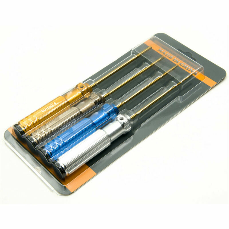 RC Model Metal Hex Screw Driver Tool Kit For RC Helicopter Plane Transmitter Car