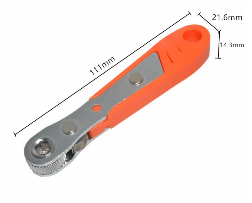 Ratcheting Right Angle Screwdriver Hex Drive 90 Degree Offset + 10pc Bits Set!