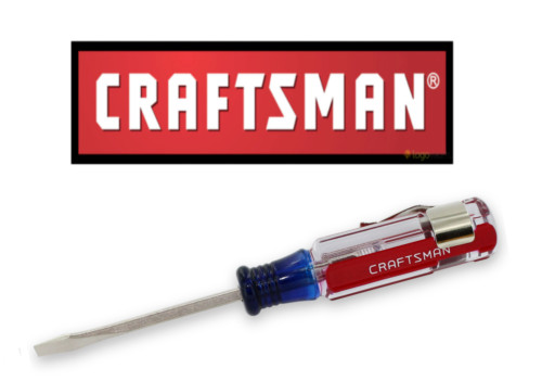 Craftsman Screwdriver Phillips or Slotted/Flat Choose Size -NEW-Fast Shipping
