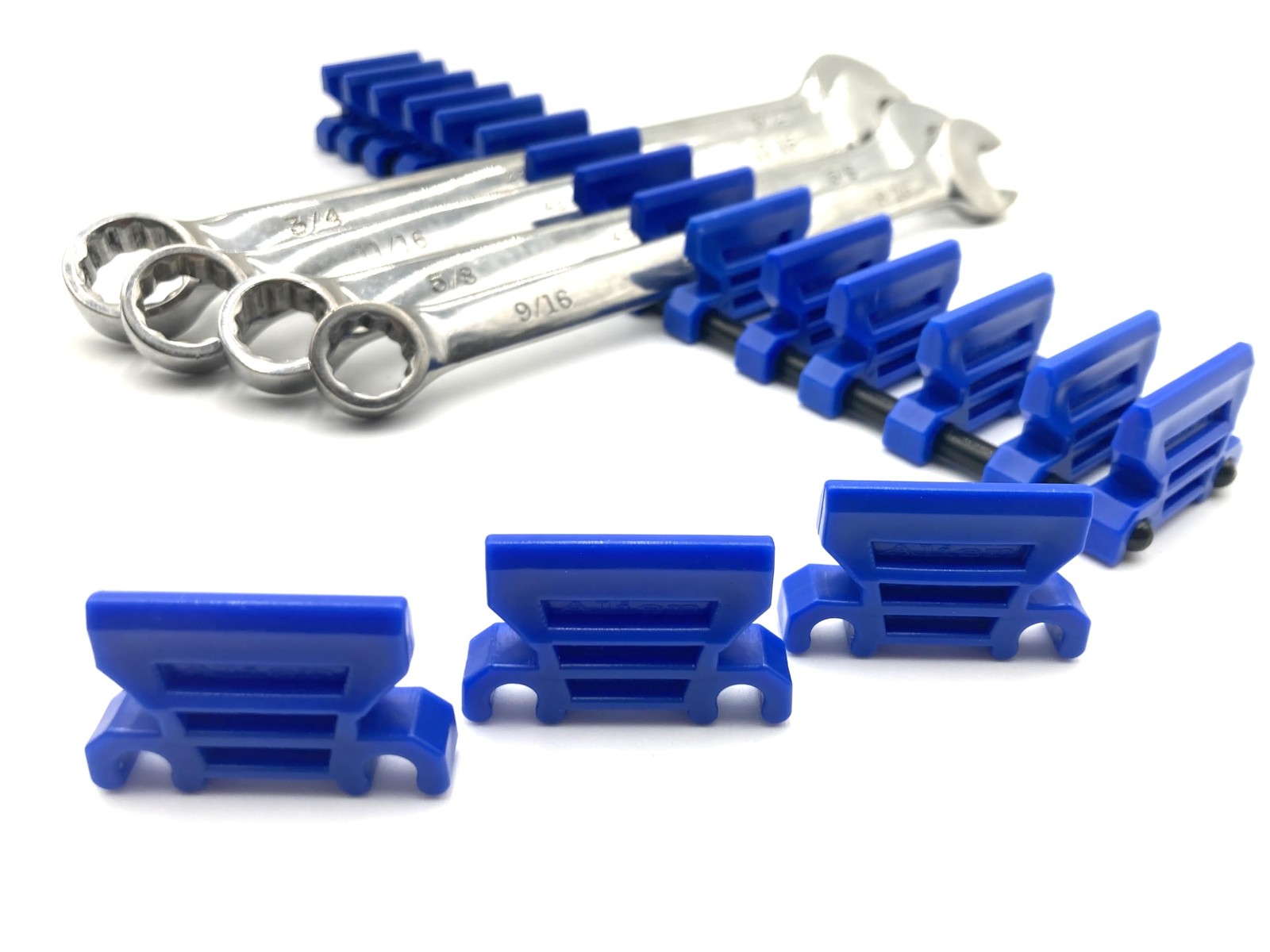 Alien Space Saver – Professional 42 Wrench Organizer Set – Blue