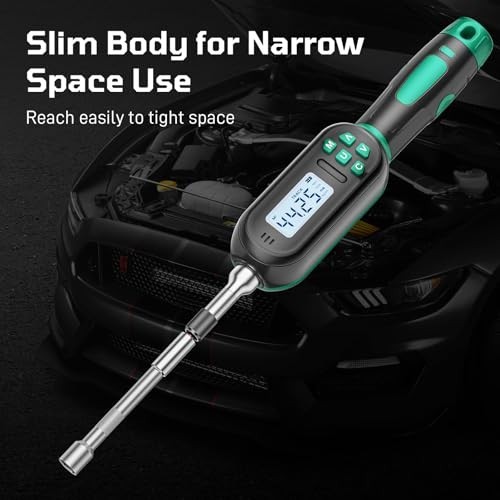 Digital Torque Screwdriver Set – Adjustable 3.54-70.81 in.lb, Precision Wrench T