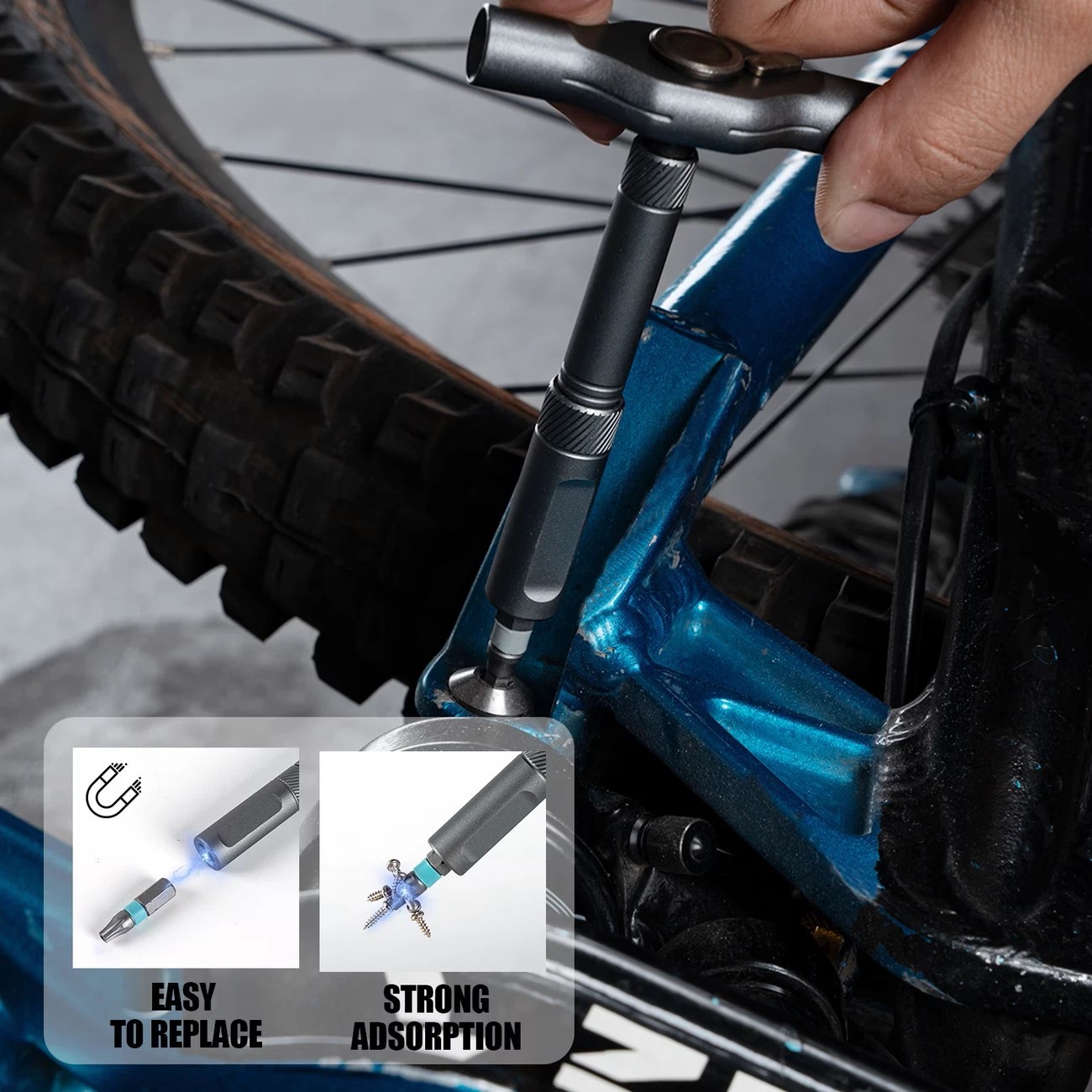 24 in 1 Magnetic Screwdriver Set Multi Bit Magnetic DIY Ratchet Screwdriver Set