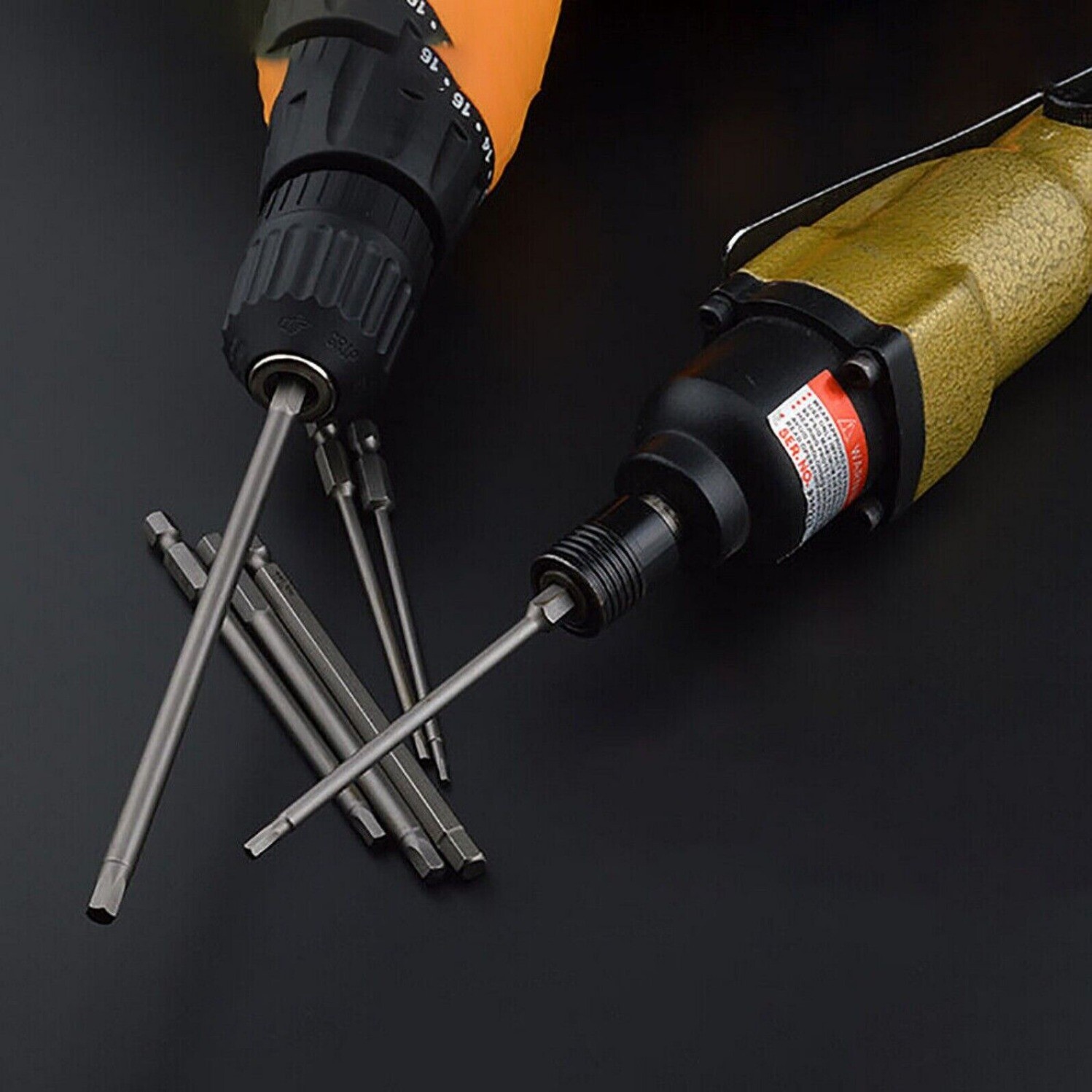 Hex Key Allen Bit Set Quick Change Connect impact Driver Power drill Hex Shank