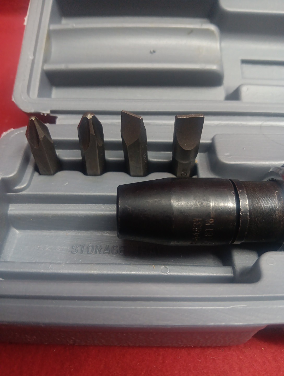 Heavy Duty Impact Screwdriver With Case And Bits Includes Free Shipping
